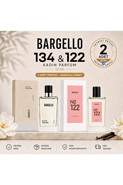 Bargello Kadın Parfüm Seti 122 Oriental 134 Oriental 50 ml Edp