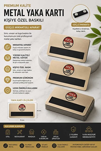 anonim 6 Pieces of Magnetic Name Tags.