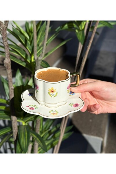 Onedekor 6lı Summer Kahve Fincanı Seti 90cc