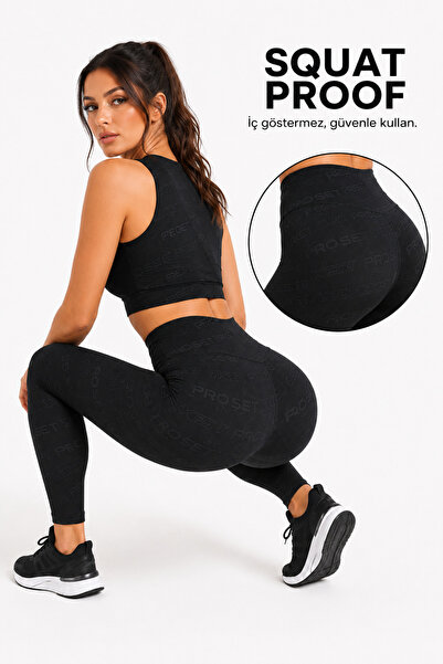 Lu SPOR TAYT Takim Yüksek Bel Toparlayici Fit