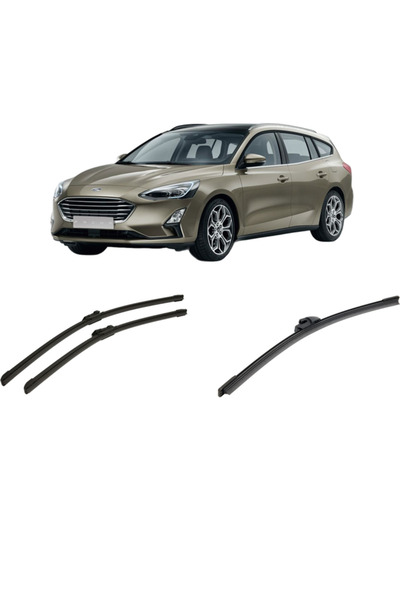 Bosch Set de 3 ștergătoare FORD FOCUS IV Turnier (HP) din 2018-2020, pentru p...