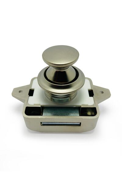 REVEX 15 Adet Mat Nikel Karavan Tekne Basçek Dolap Çekmece Kilit 26mm 15 Adet...