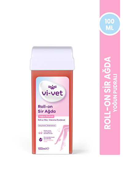 Vi-vet Roll-On Sir Ağda 100 ml Yoğun Pudralı