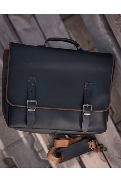 GERMANICIA LEATHER CRAFT EL YAPIMI HAKİKİ DERİ ÇANTA, MESSENGER BAG, LAPTOP, ...