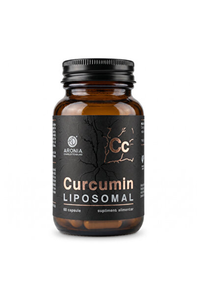 Aronia Charlottenburg Curcumină lipozomală – 60 de capsule cu curcumină și ab...