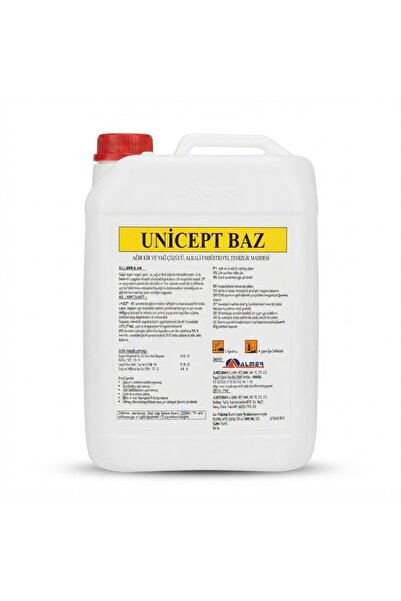 almer Süt Sağım Makinesi Temizleme Dezenfektanı Unıcept Baz 5 Litre