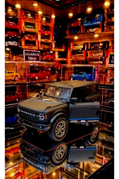OYUNCAKSAHİLİ Ford Bronco 2022 Model Jip Diecast Model Kapılar Açılır Çekbıra...