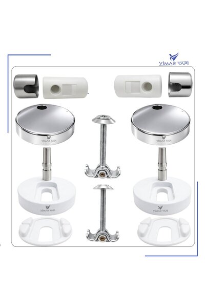 VitrA 316043YP1TE Yavaş Kapanır Klozet Kapağı Menteşe Seti