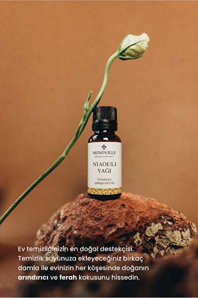 Monoville Nioli Uçucu Yağı 20 ml Saf ve Doğal ( Niaouli Essential Oil )