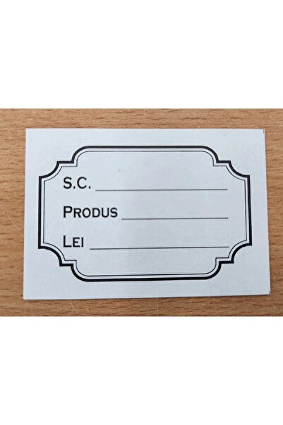 DanyCris Etichete pret - carton duplex, set/100