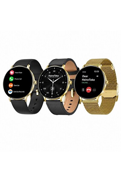 haino teko germany HainoTeko-27 Waterproof Akıllı Saat AMOLED Ekran Bluetooth...