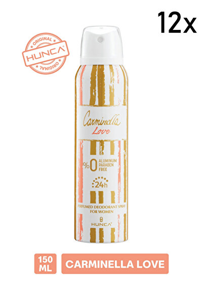 Carminella Love Kadın Deodorant 150 ml - 12 adet
