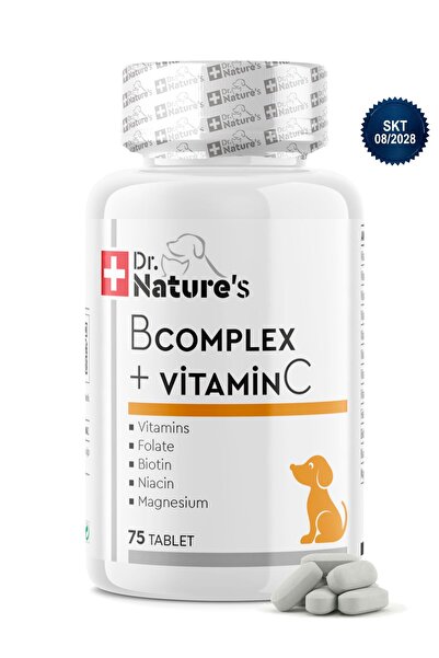 Dr. Nature's B-Complex C Vitamini -Enerji Metabolizması ve Desteği Sağlayan 7...