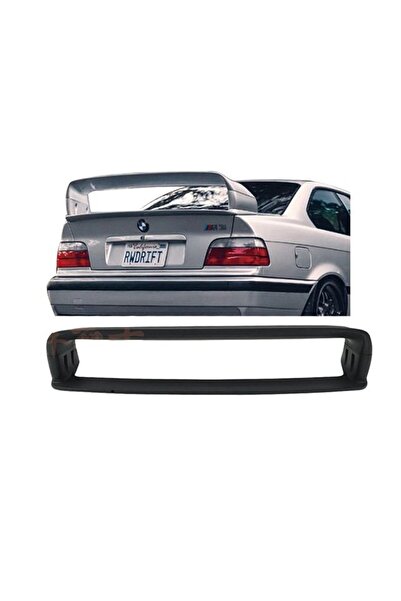 autogp Bmw e36 bagaj üstü spoiler yüksek boyasız plastik
