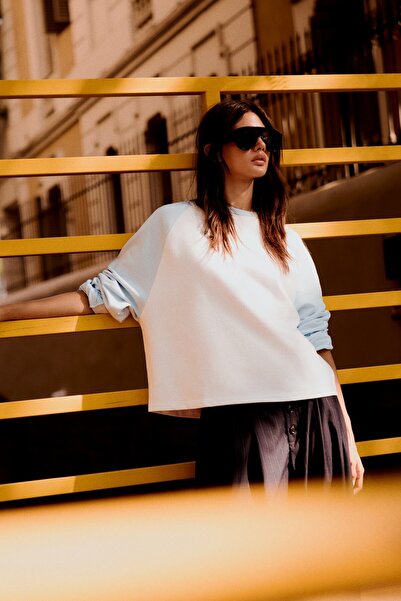 Bershka Uzun kollu reglan tişört