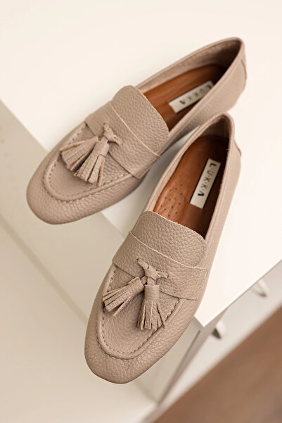 by selvi Lukka Shoes حذاء باليه نسائي مصنوع يدويًا من الجلد الطبيعي من Adeen ...