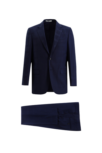 Kiğılı 6 Drop Regular Fit Standard Cut Wool Plaid Suit