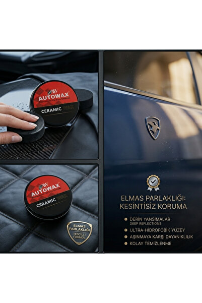 AUTOWAX Ceramic Wax Seramik Katkılı Cila 300 GR.