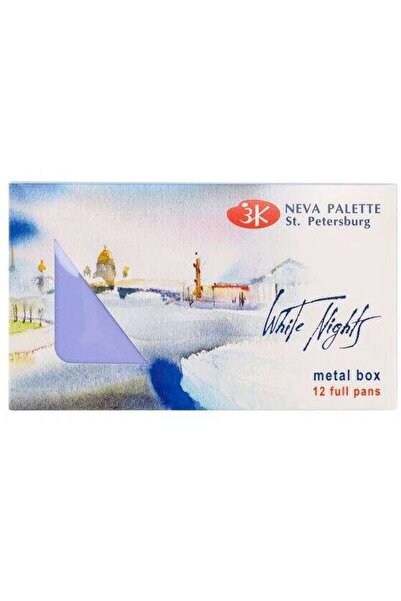 ST. PETERSBURG White Nights Extra-Fine Tam Tablet Sulu Boya 2.5 ml 12’li Meta...
