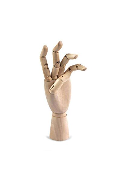 Genel Markalar Ahşap Model El Mankeni 30 cm