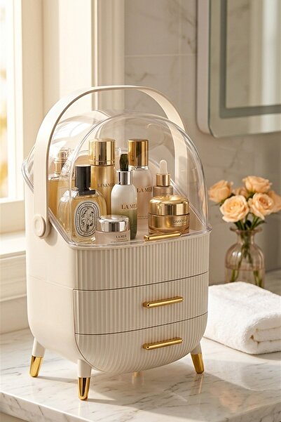 MAKRİ HOME Drawer Makeup, Jewelry and Cosmetics Organizer, Cream Organizer