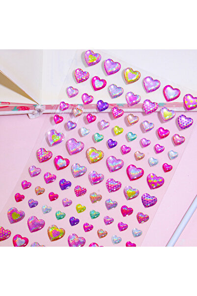 Choice1 Pink Self-adhesive Face Diamond Stickers Music Festival Halloween Par...