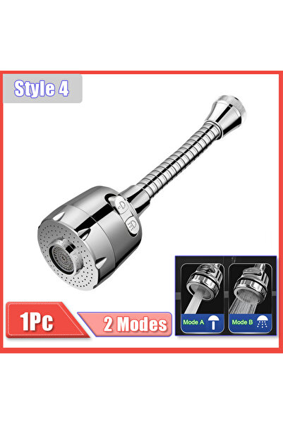 Choice 2 Modes Pro 2/3 Modes Universal Kitchen Faucet Adapter 360 Rotation Fa...