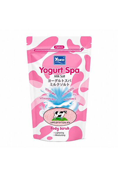 YOKO Yogurt Spa Milk Salt Body Scrub – 300 g