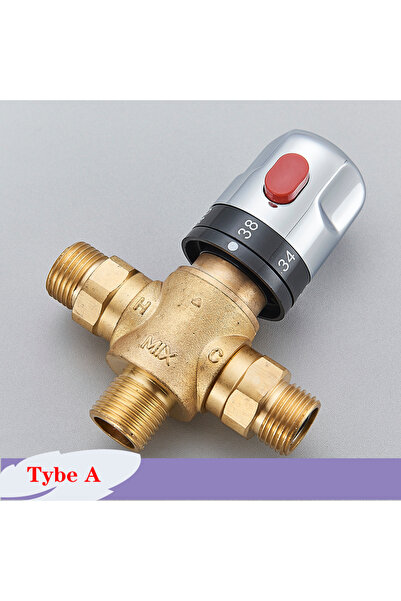 Choice HWF-HTLM Brass Thermostatic Mixing Valve Constant Water Temperature Sh...