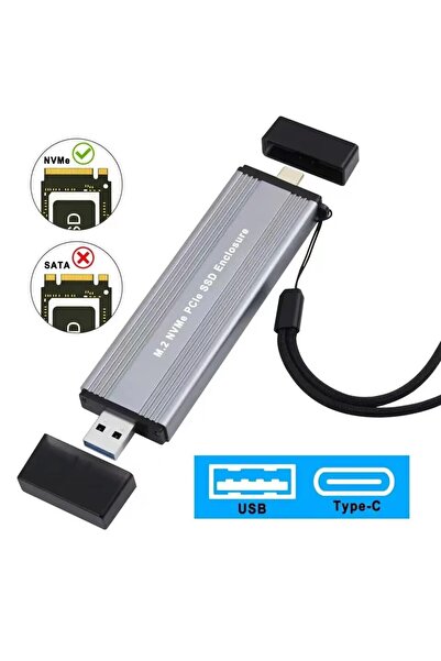 Choice 10Gbps NVME SAMGET M.2 SSD Case M.2 to USB 3.1 Gen 2 10Gbps Aluminum C...