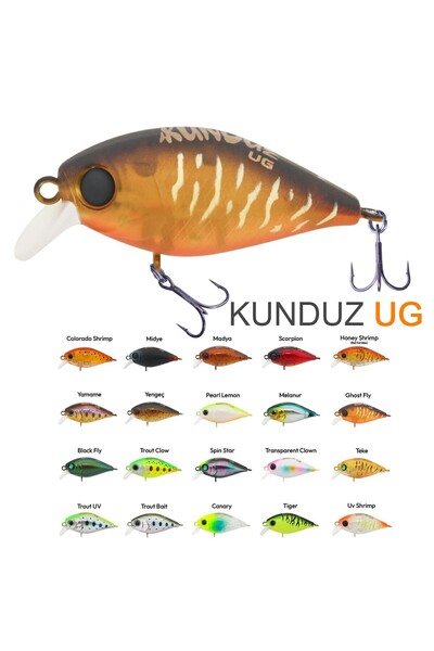 Hanfish Kunduz UG 38mm 4gr LRF Maket Yem