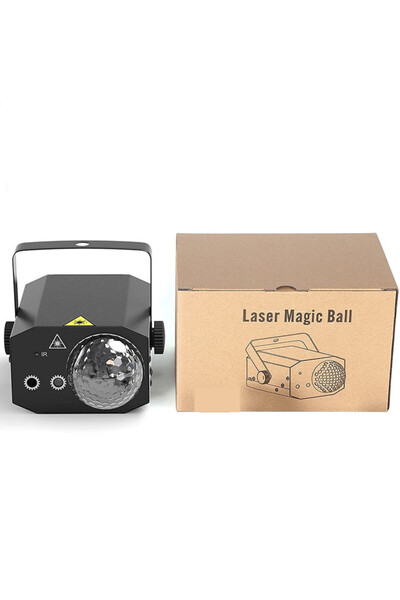 Choice AU Plug black Party Lights Dj Disco Ball Light Pattern Projector Sound...
