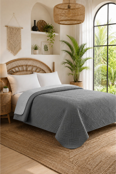 Bella Home Nova Double Bedspread |   200X220 cm |   Multi-Purpose, Lightweigh...