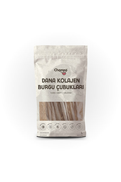 Dana Kolajen Burgu Çubukları 100% Doğal Katkısız Köpek Ödülü 100 Gr