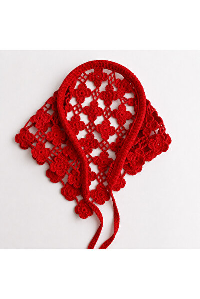 MyHubi Bohemian Style Knitted Tie-Down Crown Bandana