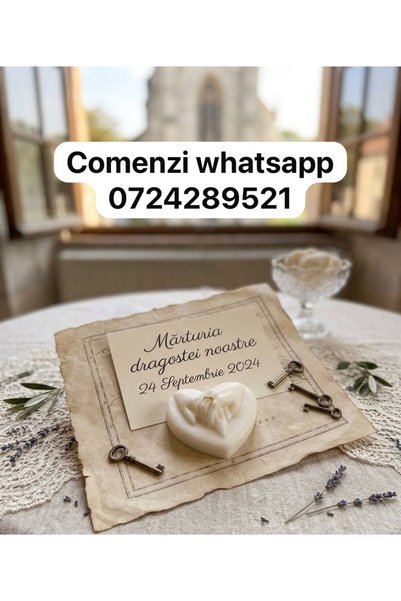 Ce'Den Set 10 Marturii ''Poveste in ceara '' Comenzi mari/B2B whatsapp 0724289521 #marturii#cadou#decor