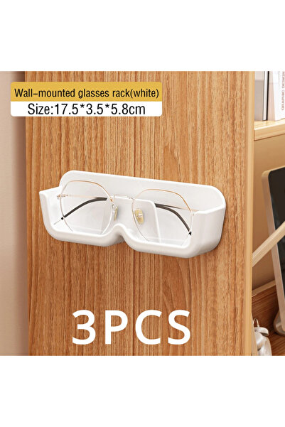 Choice White-3PCS Glasses Display Cabinet Sunglasses Storage Box Wall Mounted...