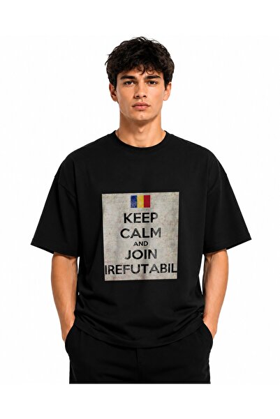 Inscriptie Unisex Premium Cotton Casual T-Shirt "Join Irrefutable"