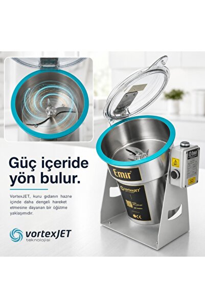 Emir Endüstriyel Mutfak Haşhaş Öğütücü Elektrikli Kuru Gıda Haşhaş Çekme Makinası Öğütücü Değirmen Makinesi 1500 Gr 28000 D