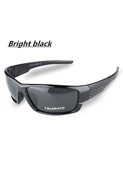 Choice B New Black Frame Glasses Sports Sunglasses Polarized Men and Women Br...