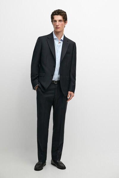 Massimo Dutti %100 yün klasik blazer
