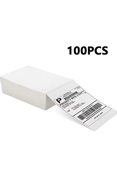 Choice1 100PCS 4x6 Inch 100/500 Sheets Thermal Shipping Label Printer Self-Ad...