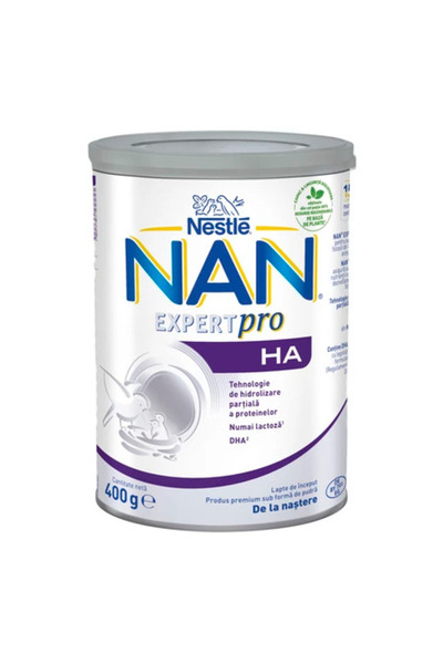 Nestle Formulă de lapte praf pentru sugari NAN EXPERTpro HA, 400 g, de la naș...