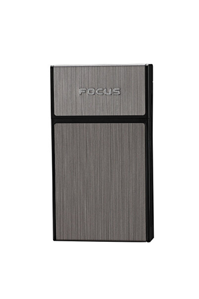 Choice Black Portable Cigarette Box 20pcs Capacity Cigarette Case Metal Cigar...