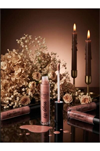 EDWOL Make Up Likit Işıldayan Dolgunlaştırıcı Parlak Lip Gloss Pembe Ruj