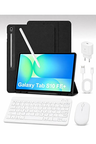 Samsung Galaxy Tab S10 Fe (PLUS) Wıfı 12 Gb Ram 256 Gb Gümüş Kalem Kılıf Cam ...