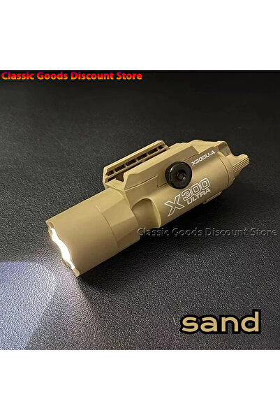Choice1 مصباح تكتيكي LED طراز X300 X300U من النايلون للمسدسات، إضاءة وامضة تن...