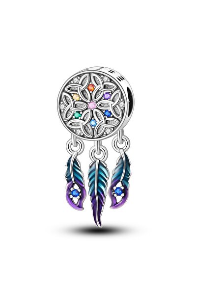 Choice12 KTC1263 Charms Original 925 Silver Blue Beads Fit Bracelet Pendant D...