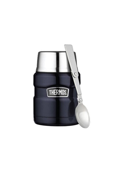 Thermos SK3000 ترمس طعام ستانلس كينج 0.47 لتر أزرق منتصف الليل101470
