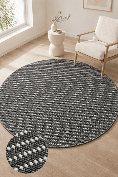 SANRUGS Home & Living PISA Şık ve Minimalist Tasarımlı, Yumuşak Bukleli Tuşe,...